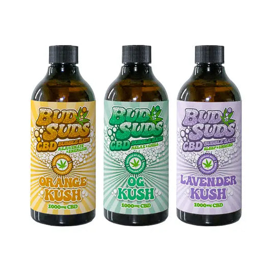 Bud Suds 1000mg CBD Bubble Bath - 300ml - OG Kush - CBD Products