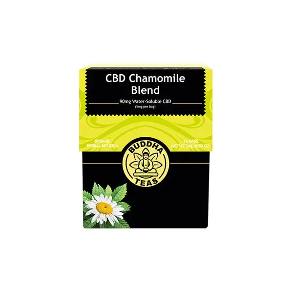 Buddha Teas 5mg CBD Tea Bags - Chamomile Blend - CBD Products