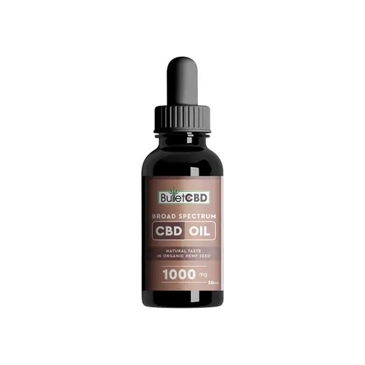 Bullet CBD 1000mg Broad Spectrum CBD Oil - 30ml - CBD Products