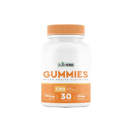 Bullet CBD 300mg Broad Spectrum CBD Gummies - 30 Pieces - CBD Products
