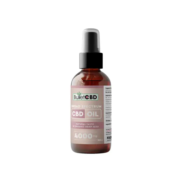 Bullet CBD 4000mg Broad Spectrum CBD Oil Spray - 50ml - CBD Products