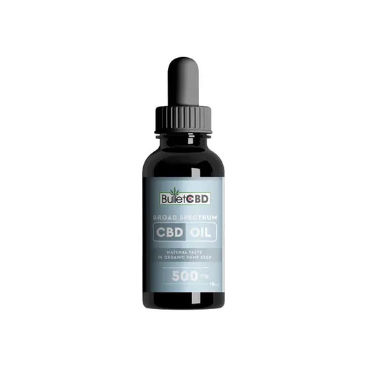 Bullet CBD 500mg Broad Spectrum CBD Oil - 10ml - CBD Products
