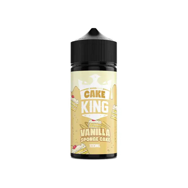 Cake King 100ml Shortfill 0mg (70VG/30PG) - Vaping Products