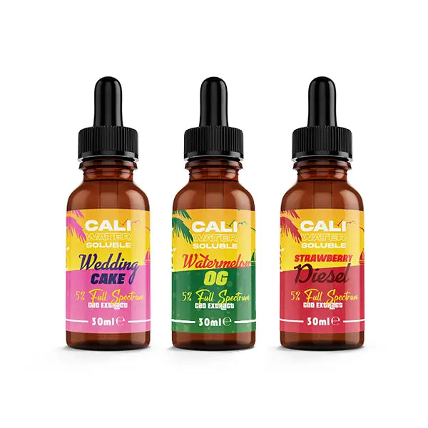 CALI 5% Liquid Soluble Full Spectrum CBD Extract - Original 30ml - CBD Products