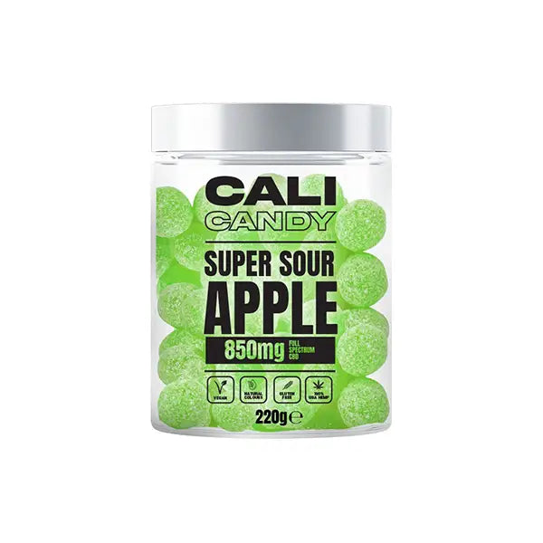 CALI CANDY 850mg Full Spectrum CBD Vegan Sweets (Small) - 10 Flavours - CBD Products