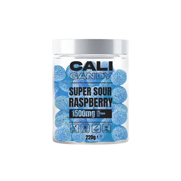 CALI CANDY MAX 1500mg Full Spectrum CBD Vegan Sweets - 10 Flavours - CBD Products