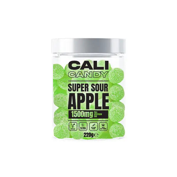 CALI CANDY MAX 1500mg Full Spectrum CBD Vegan Sweets - 10 Flavours - CBD Products