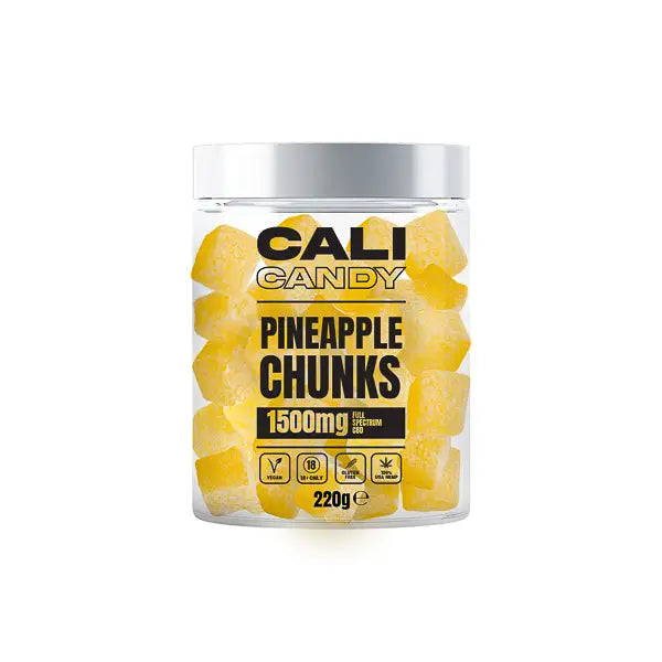 CALI CANDY MAX 1500mg Full Spectrum CBD Vegan Sweets 10 Flavours CBD Products
