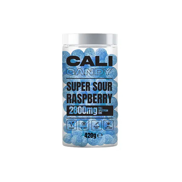 CALI CANDY MAX 2800mg Full Spectrum CBD Vegan Sweets - 10 Flavours - CBD Products