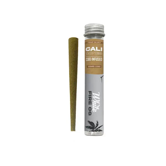 CALI CONES Hemp 30mg Full Spectrum CBD Infused Cone - White Fire OG - Smoking Products
