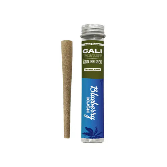CALI CONES Sage 30mg Full Spectrum CBD Infused Cone - Blueberry Kush - Smoking Products