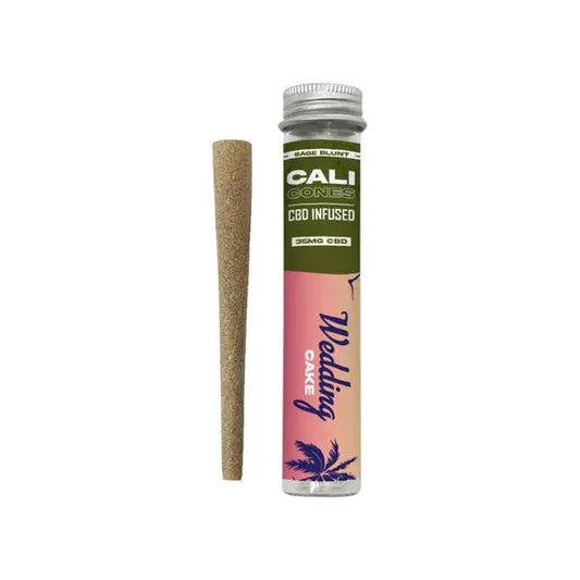 CALI CONES Sage 30mg Full Spectrum CBD Infused Cone - Wedding Cake - Smoking Products