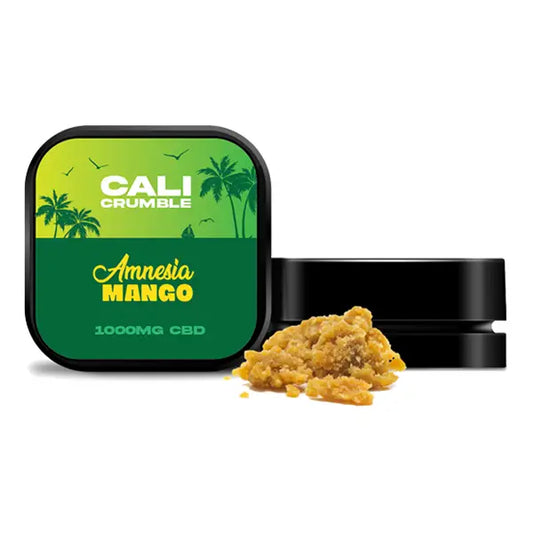 CALI CRUMBLE 90% Broad Spectrum CBD Crumble - 1g - Amnesia Mango - CBD Products