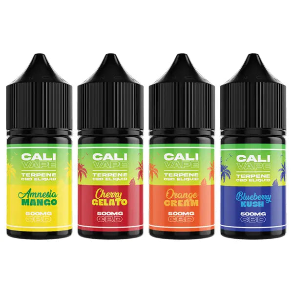 CALI VAPE 500mg Full Spectrum CBD E-liquid 10ml (60PG/40VG) - CBD Products