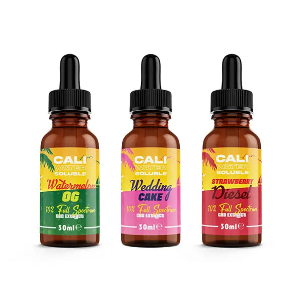 CALI 10% Water Soluble Full Spectrum CBD Extract - Original 30ml - Natural - CBD Products