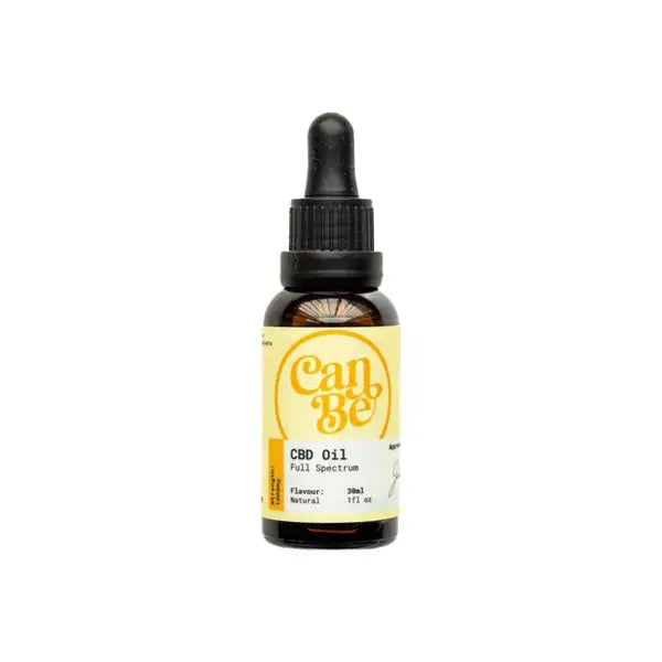 CanBe 1000mg CBD Full Spectrum Natural Oil - 30ml - CBD Products