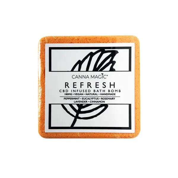 Canna Magic Handmade 100mg CBD Bath Bombs - CBD Products