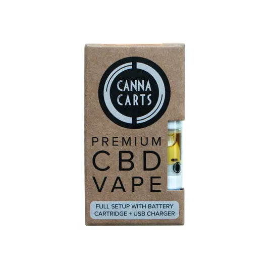 Cannacarts Premium CBD Vape Full Setup - Super Lemon - CBD Products