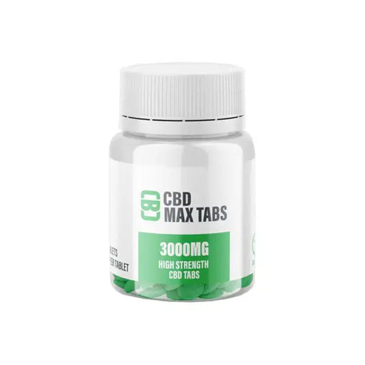 CBD Asylum 3000mg CBD Max Tablets - 100 Caps (BUY 1 GET 2 FREE) - CBD Products