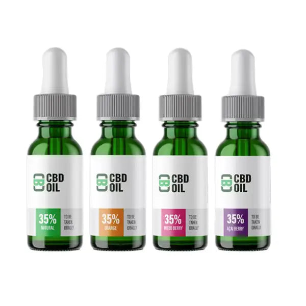 CBD Asylum 35% 3500mg CBD Oil 10ml (BUY 1 GET 2 FREE) - CBD Products