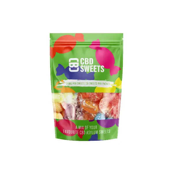 CBD Asylum 500mg CBD Sweets (BUY 1 GET 2 FREE) - CBD Products
