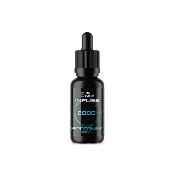 CBD Asylum Infuse 2000mg CBD Peppermint Oil - 30ml (BUY 1 GET 2 FREE) - CBD Products