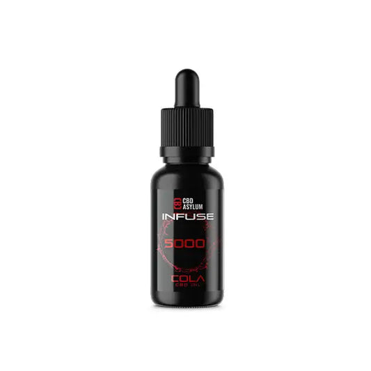 CBD Asylum Infuse 5000mg CBD Cola Oil - 30ml (BUY 1 GET 2 FREE) - CBD Products