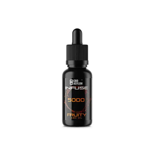 CBD Asylum Infuse 5000mg CBD Fruity Oil - 30ml (BUY 1 GET 2 FREE) - CBD Products