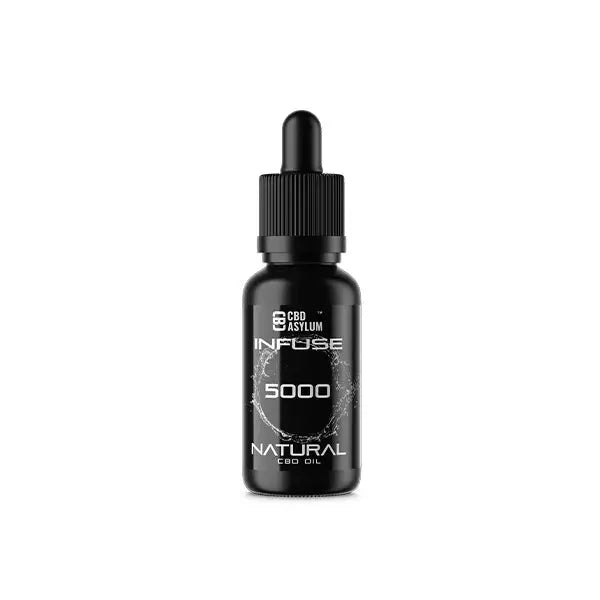 CBD Asylum Infuse 5000mg CBD Natural Oil - 30ml (BUY 1 GET 2 FREE) - CBD Products
