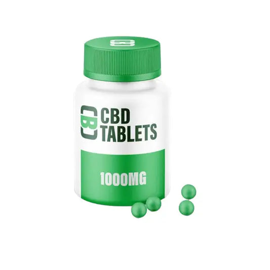 CBD Asylum Tablets 1000mg CBD 100 Tablets (BUY 1 GET 2 FREE) - CBD Products