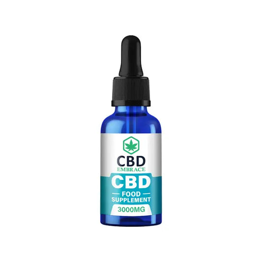 CBD Embrace 3000mg Full Spectrum CBD Food Supplement - 30ml - CBD Products