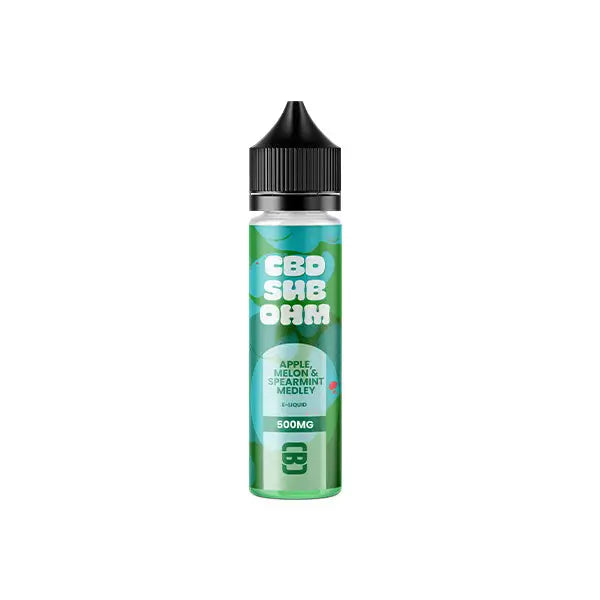 CBD Sub Ohm 500mg CBD E-liquid 50ml (70VG/30PG) (BUY 1 GET 2 FREE) - CBD Products