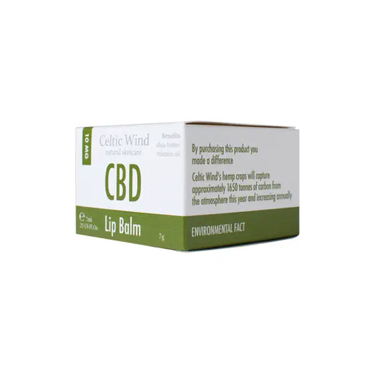 Celtic Wind Crops 10mg CBD Lip Balm - 7ml (BUY 1 GET 1 FREE) - CBD Products