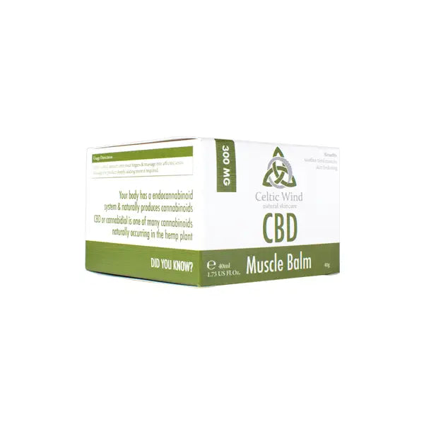 Celtic Wind Crops 300mg CBD Muscle Balm - 40ml (BUY 1 GET 1 FREE) - CBD Products