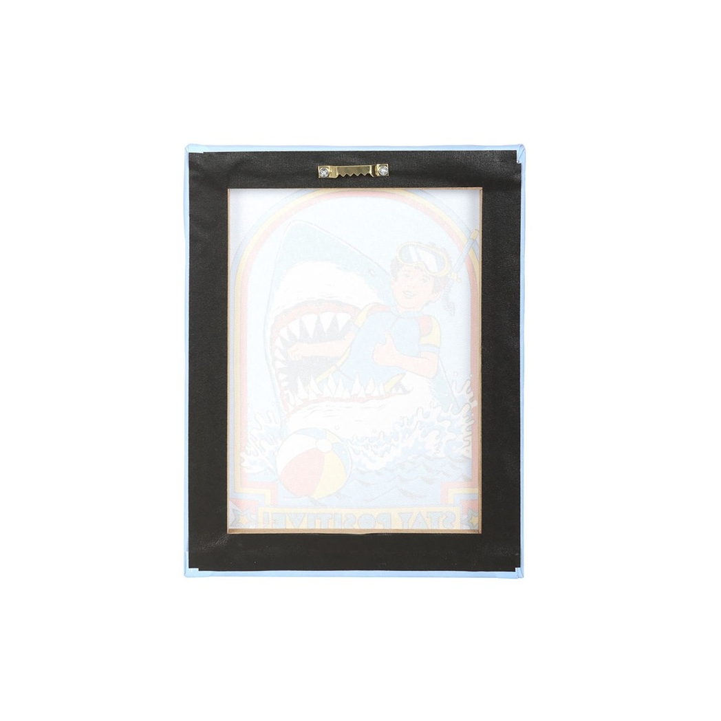19x25cm Stay Positive Canvas Plaque by Steven Rhodes