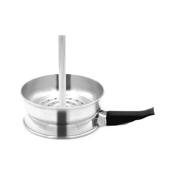 Charcoal Metal Pan Tray Chimney Head Pot Holder - Smoking Products