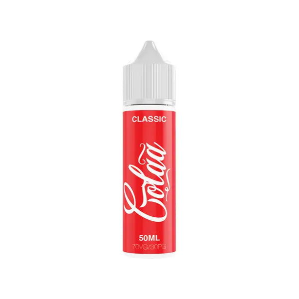 Colaa 50ml Shortfill 0mg (70VG/30PG) Vaping Products