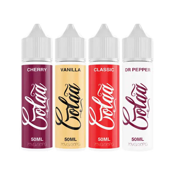 Colaa 50ml Shortfill 0mg (70VG/30PG) - Vaping Products