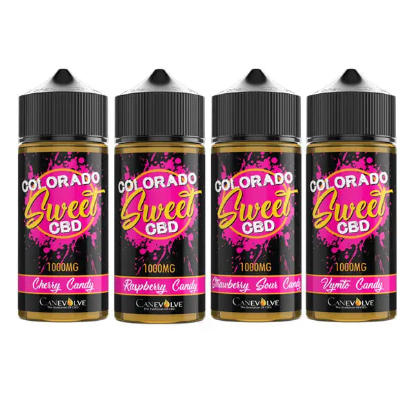 Colorado Sweet 1000mg CBD Vaping Liquid 100ml (50PG/50VG) CBD Products