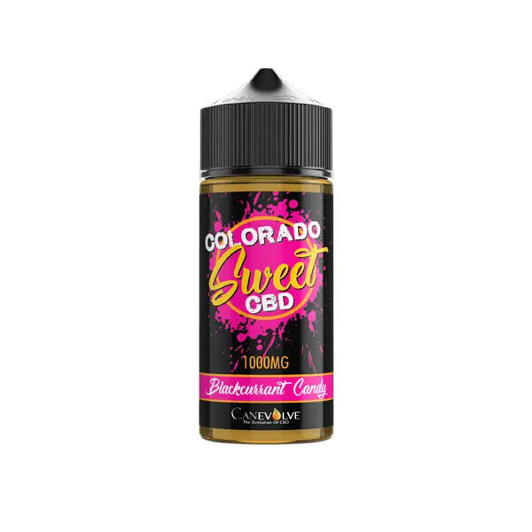 Colorado Sweet 1000mg CBD Vaping Liquid 100ml (50PG/50VG) CBD Products