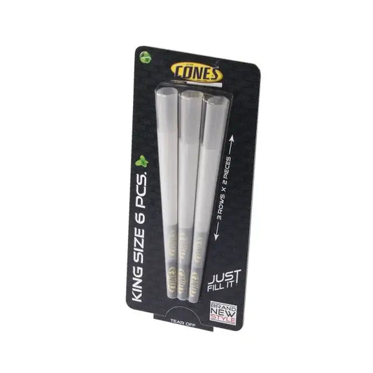 Cones King Size Pre-rolled 6 Pieces Blister Pack - Smoking Products