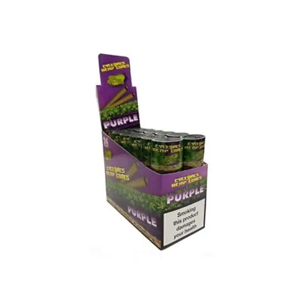Cyclones Hemp Cones - 24 Per Pack - Smoking Products