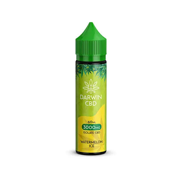 Darwin 3000mg CBD Isolate E Liquid 60ml CBD Products