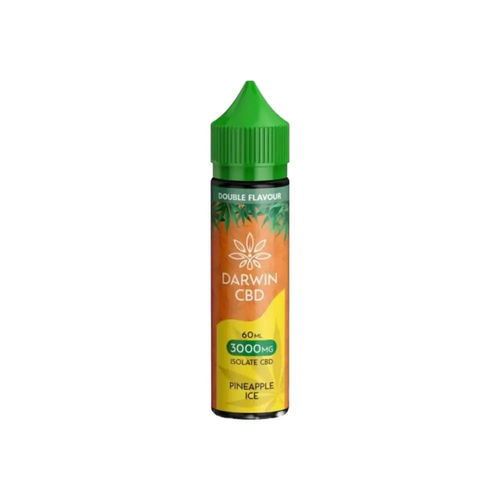 Darwin 3000mg CBD Isolate E-Liquid 60ml - CBD Products
