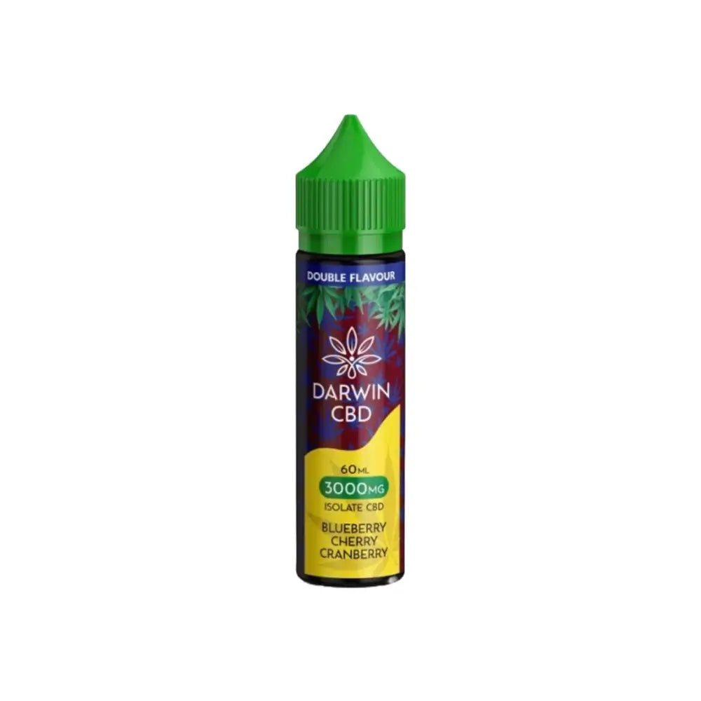 Darwin 3000mg CBD Isolate E-Liquid 60ml - CBD Products