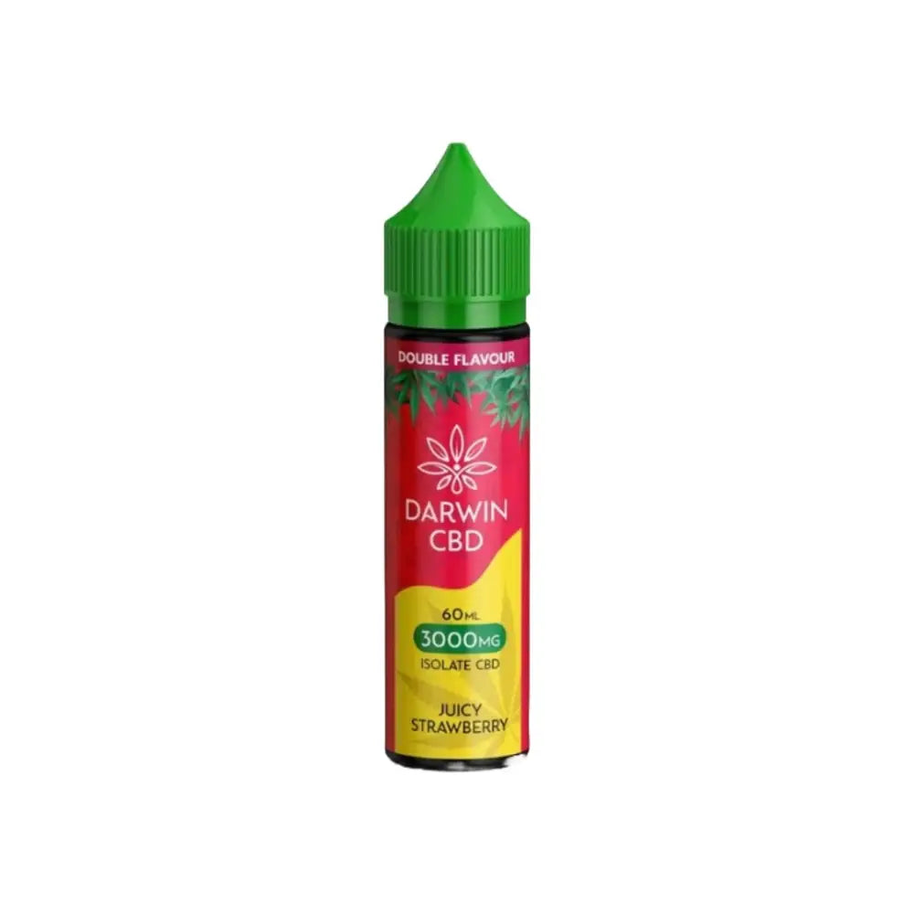 Darwin 3000mg CBD Isolate E-Liquid 60ml - CBD Products