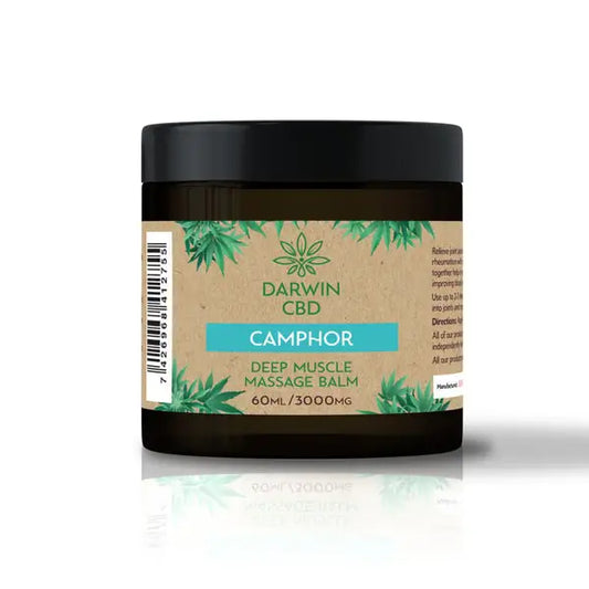 Darwin CBD 3000mg CBD Camphor Massage Balm - 60ml - CBD Products