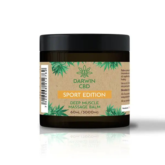 Darwin CBD 3000mg CBD Sport Edition Massage Balm - 60ml - CBD Products