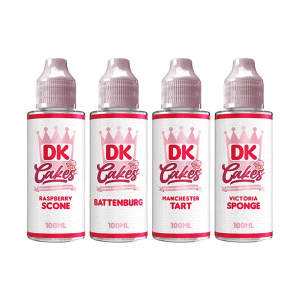 DK Cakes 100ml Shortfill 0mg (70VG/30PG) - Vaping Products