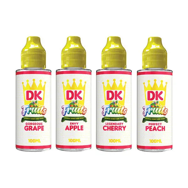DK Fruits 100ml Shortfill 0mg (70VG/30PG) - Vaping Products